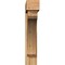 Ekena Millwork Legacy Block Rough Sawn Bracket w/ Offset Brace, Western Red Cedar, 8"W x 42"D x 42"H BKT0806X42X42LEC05RWR - alternate 2